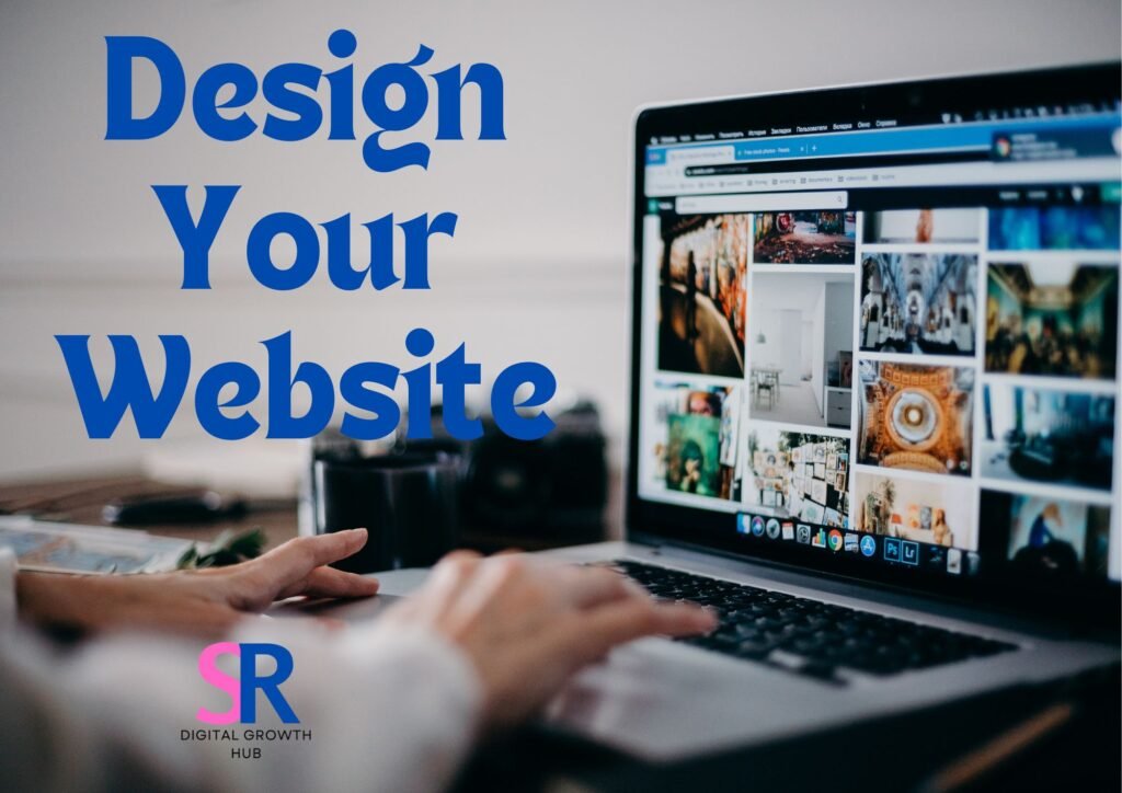 design your website