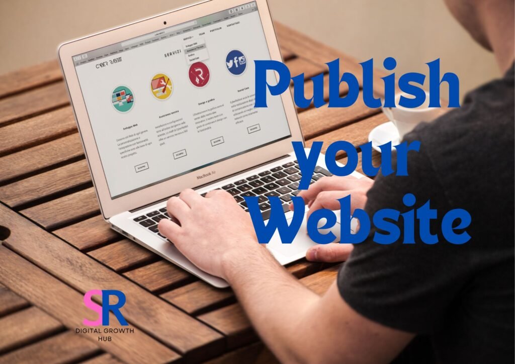 publish your website